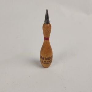 Vintage Coliseum Bowling Alleys Chambersburg PA Pin Shaped Mechanical Pencil